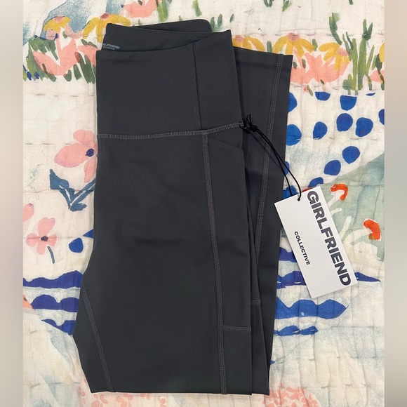 Girlfriend Collective Gray Leggings - Picture 1 of 3